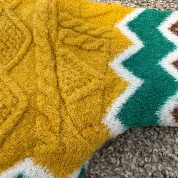 City Knit Vintage Toddler Baby Knit Yellow Sweater 18m - Picture 14 of 14